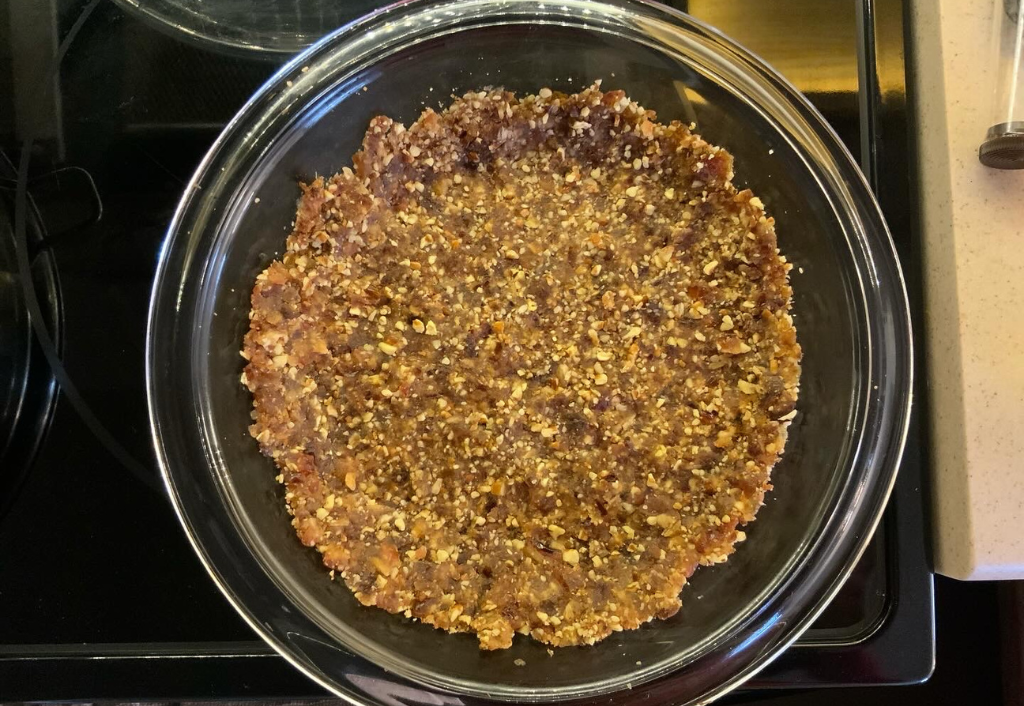 date pecan crust pumpkin pie